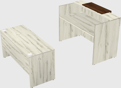 Modular reception desk