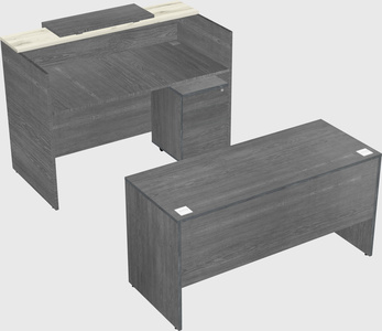 Modular reception desk