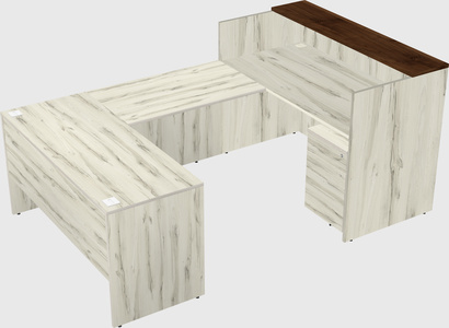 Modular reception desk