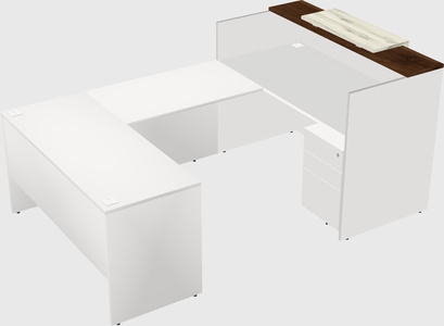 Modular reception desk