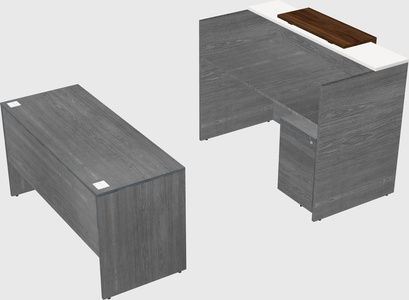 Modular reception desk