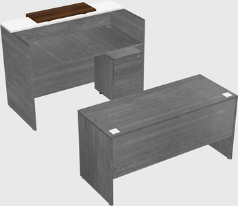 Modular reception desk