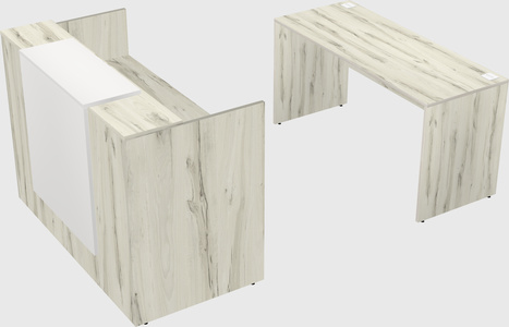 Modular reception desk