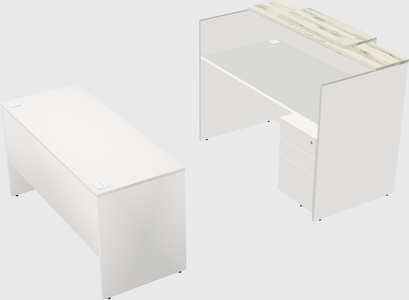 Modular reception desk