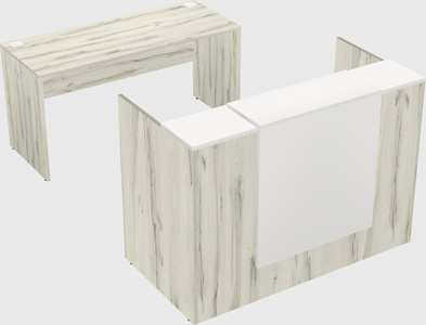 Modular reception desk