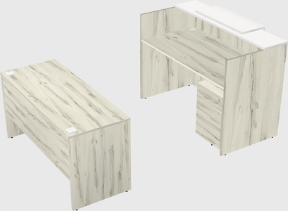 Modular reception desk