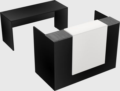 Modular reception desk