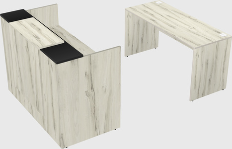 Modular reception desk