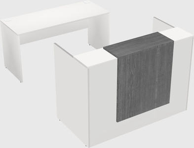 Modular reception desk