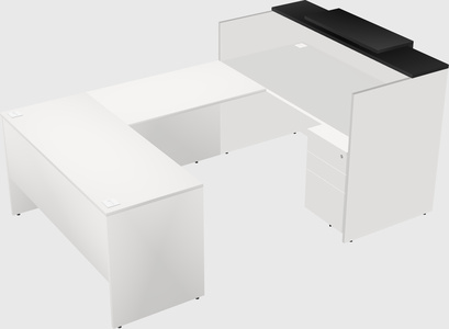Modular reception desk
