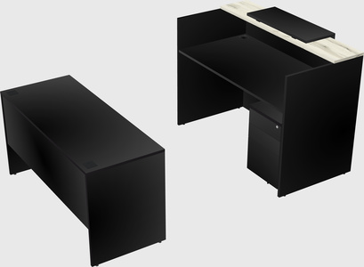 Modular reception desk