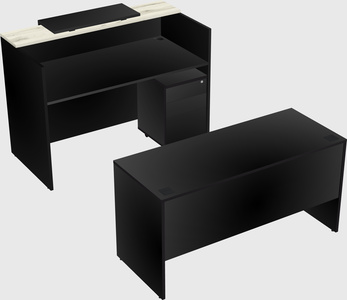 Modular reception desk