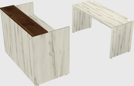 Modular reception desk