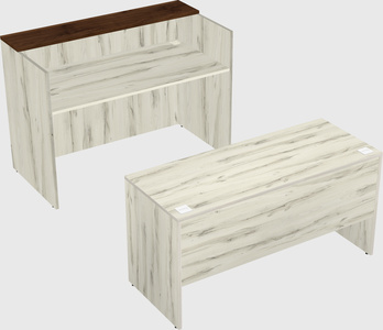 Modular reception desk
