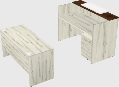 Modular reception desk