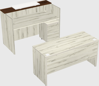 Modular reception desk