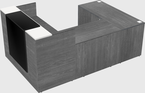 Modular reception desk