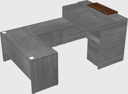 Modular reception desk