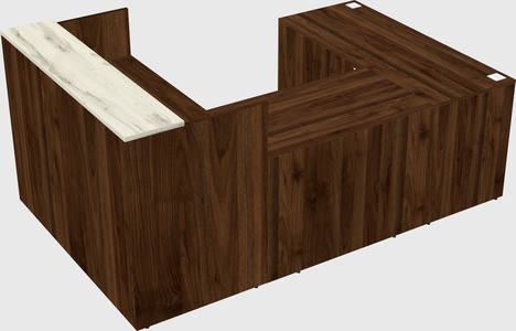 Modular reception desk
