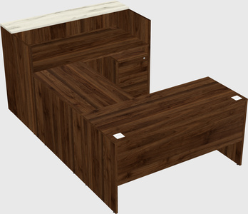 Modular reception desk