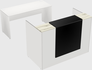 Modular reception desk