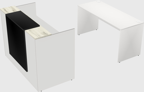 Modular reception desk