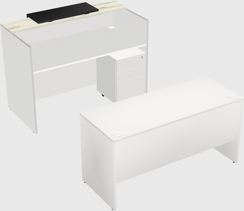 Modular reception desk