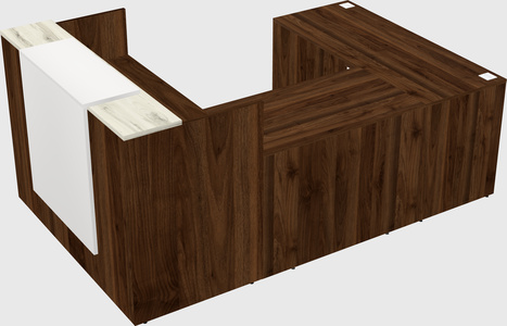 Modular reception desk