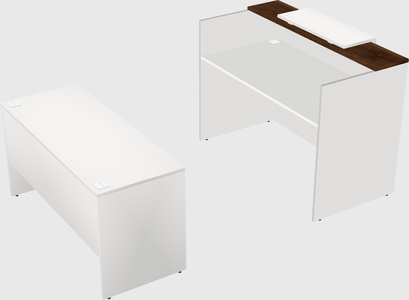 Modular reception desk