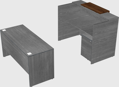 Modular reception desk