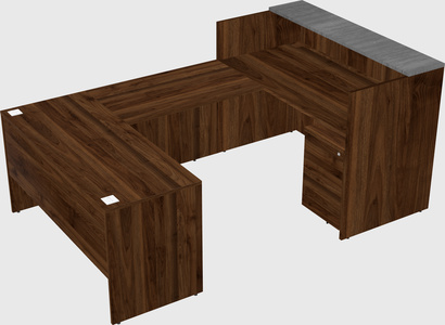 Modular reception desk