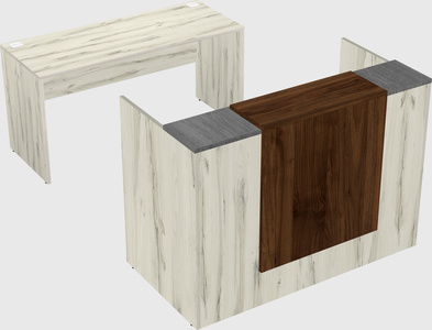 Modular reception desk