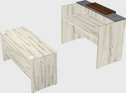 Modular reception desk
