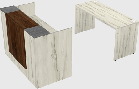 Modular reception desk