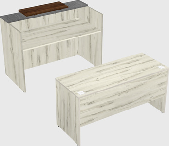 Modular reception desk