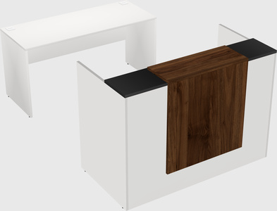 Modular reception desk