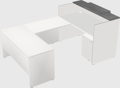 Modular reception desk