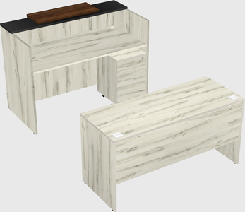 Modular reception desk