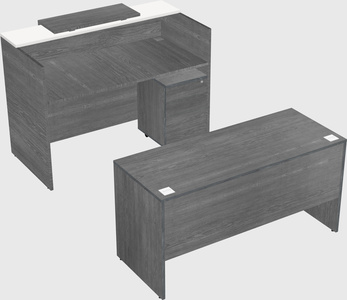 Modular reception desk