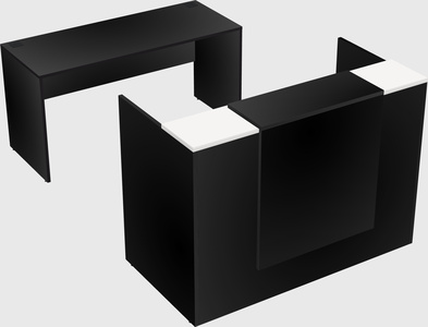 Modular reception desk