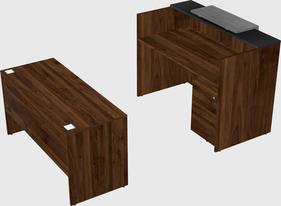 Modular reception desk