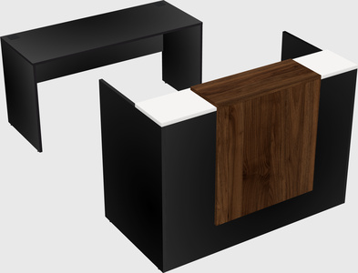 Modular reception desk