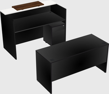 Modular reception desk