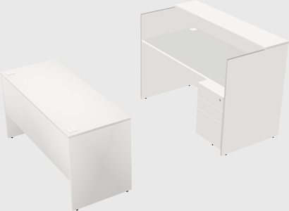 Modular reception desk