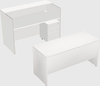 Modular reception desk