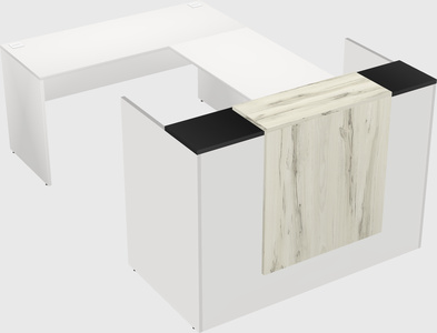 Modular reception desk