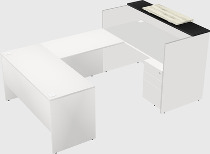Modular reception desk
