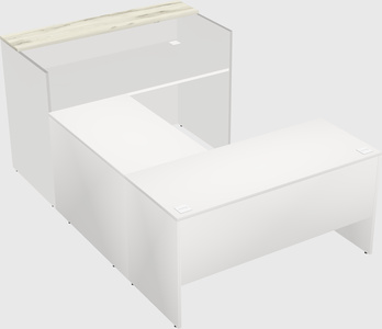 Modular reception desk