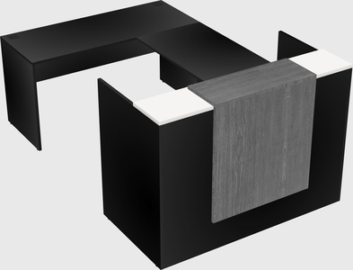 Modular reception desk