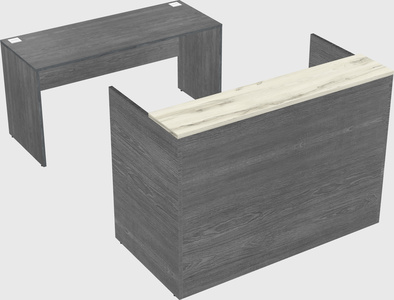 Modular reception desk